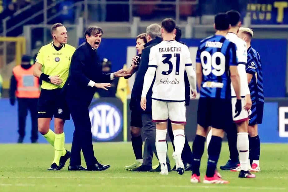 国际米兰防守失误频频,意甲战绩下滑 国际米兰防守失误频频,意甲战绩下滑